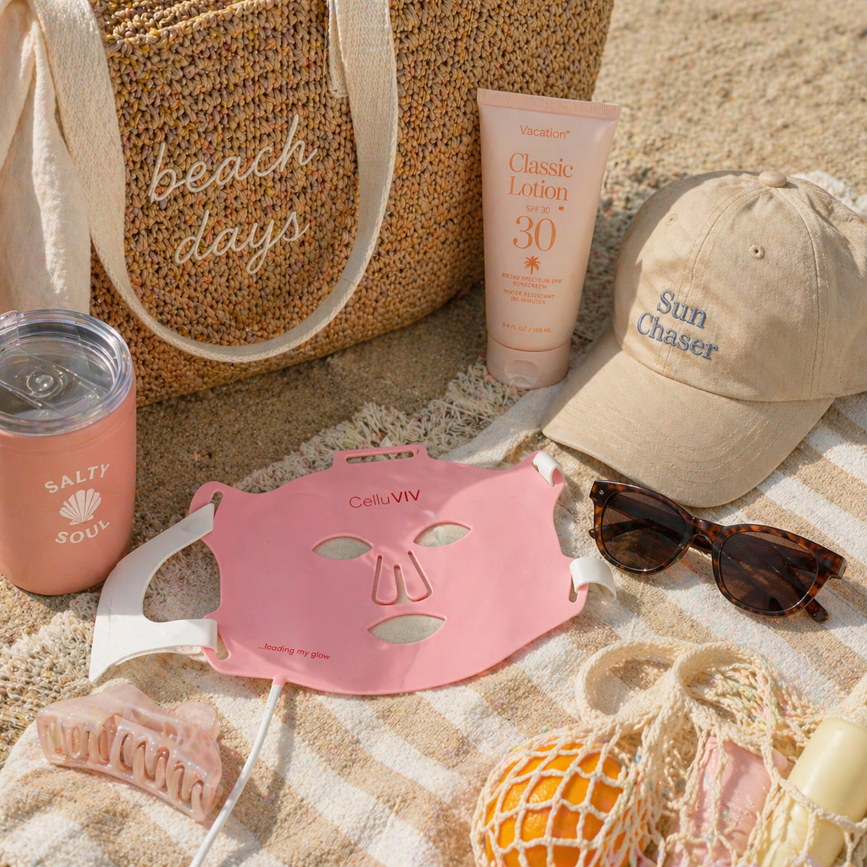 LED Face Mask Therapy in Summer: Your CelluVIV Guide to Radiant, Sun‑Stressed Skin